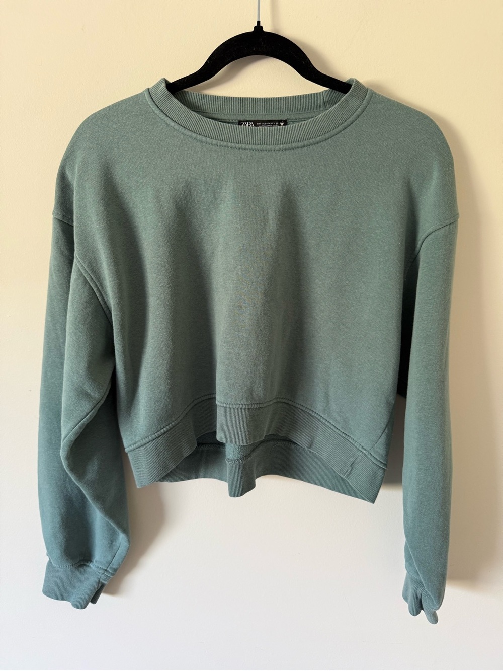 319. ZARA CROPPED HOODIE